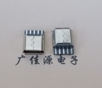 深圳Micro USB5p母座焊线 前五后五焊接有后背
