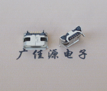深圳Micro USB接口 usb母座 定义牛角7.2x4.8mm规格尺寸