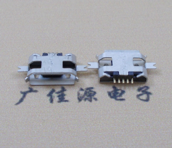 深圳MICRO USB 5P接口 沉板1.2贴片 卷边母座