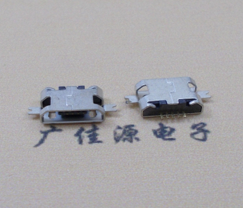 深圳MICRO USB B型口 两脚SMT沉板0.7/1.0/1.6直边