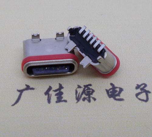 深圳立式贴片防水Type-C6P母座连接器