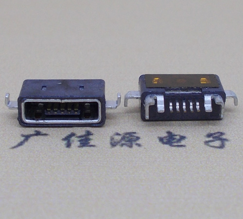 深圳MICRO USB防水AB型口母头3D图纸封装