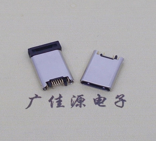 深圳type c12p公头夹板0.7mm外壳拉伸设计薄款电流快充数据快速传输
